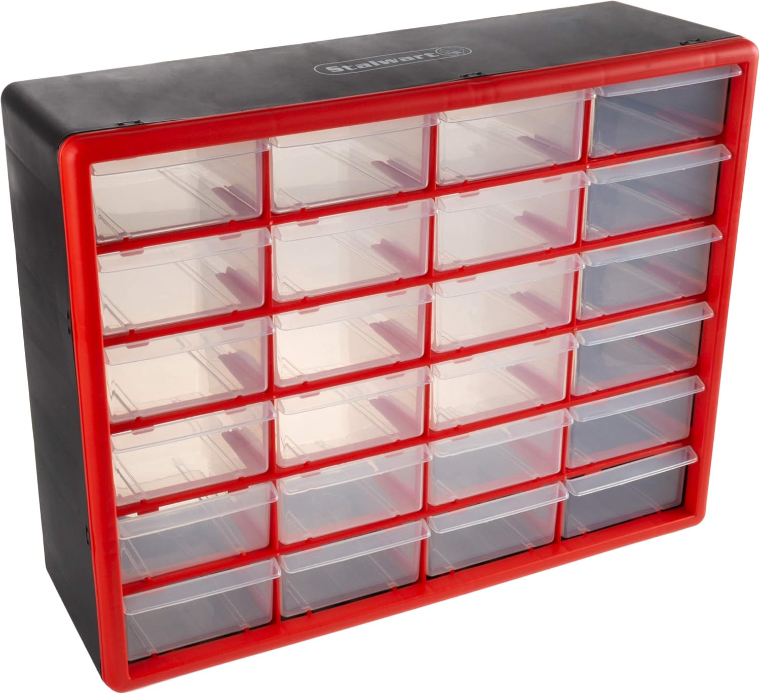 24 Plastic Drawers Organizer for Crafts, Tools, and More