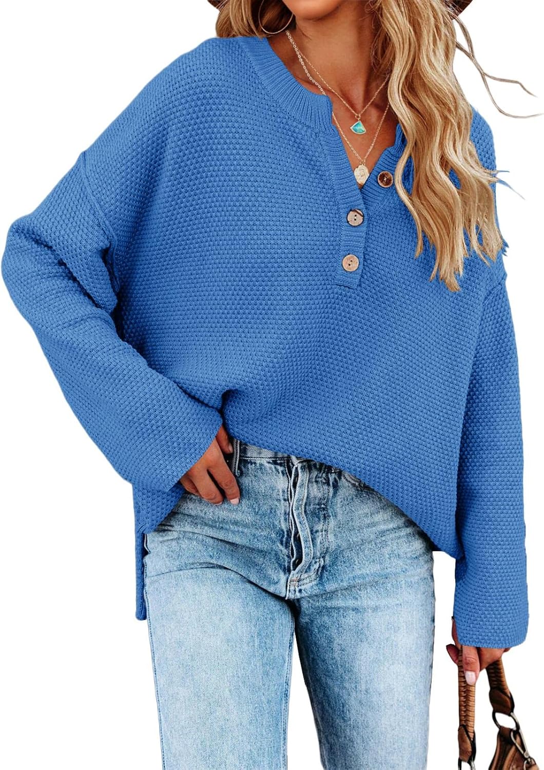 Saodimallsu Women's Oversized Sweaters for Cozy Style