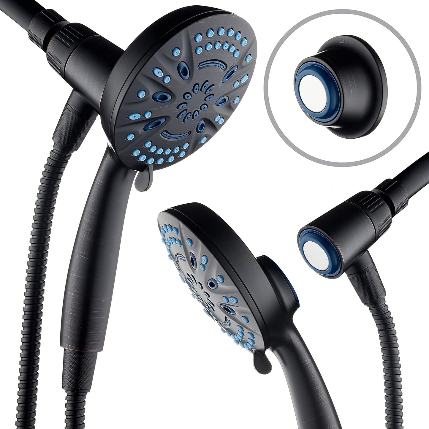 AquaCare Magneton High-Pressure 8-Mode Handheld Shower Head