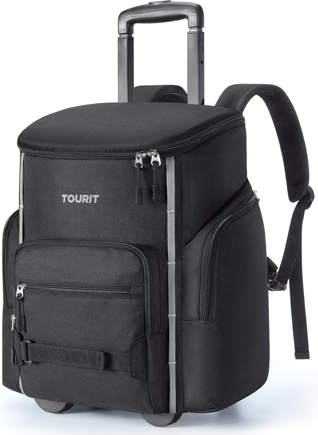 TOURIT Rolling Cooler Backpack: Insulated 36 Cans Beach Cooler