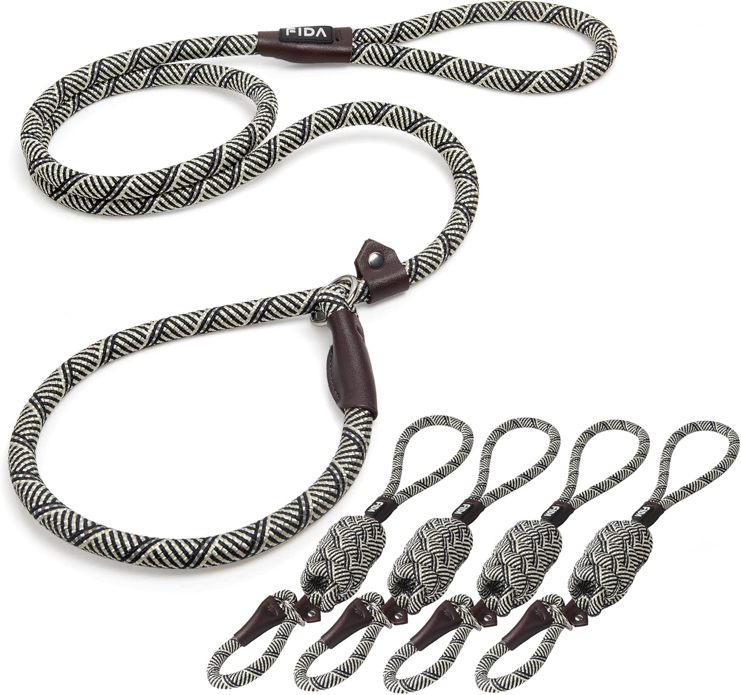 Durable Slip Lead for Dogs - Heavy Duty 1/2in x 6 FT Leash
