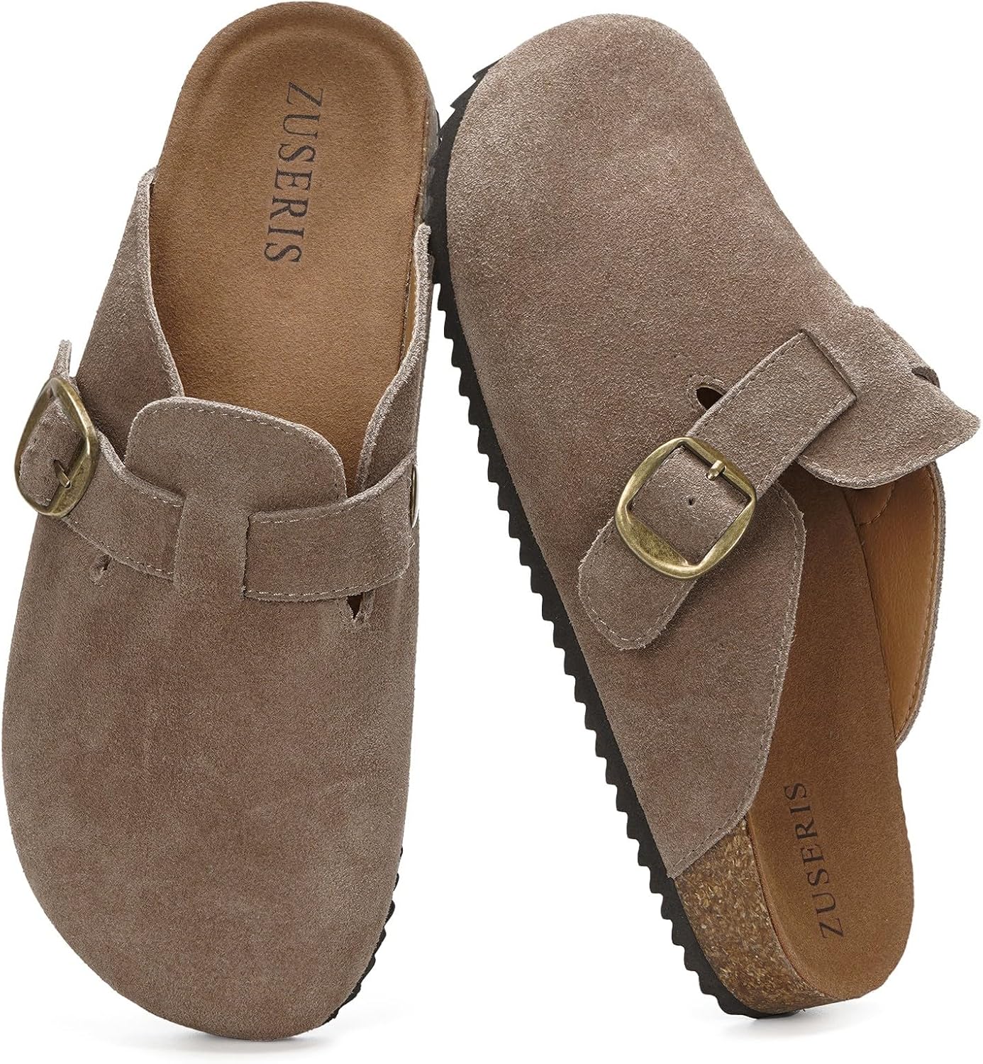 Comfortable Suede Clogs with Arch Support for All Occasions
