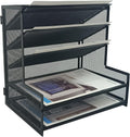 SETTFRFE Office Supplies Desk Organizer 5 Tier File Holder - Compact