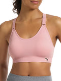 PUMA Women's 2 Pack Seamless Sports Bra - Comfortable