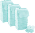 Frozen Blue 72-Pack 12 in x 12 in Ultra Soft Washcloths - Quick Dry