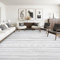 10x14 Area Rugs for Living Room Machine Washable - Soft Distressed