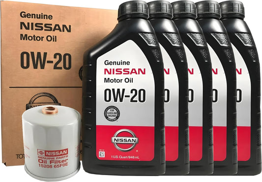 Genuine Nissan 0W-20 Oil Change Kit for Optimal Engine Care