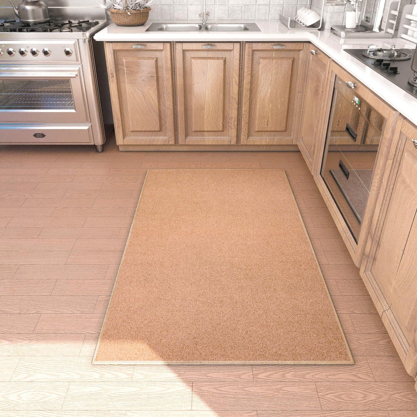 Non Slip Rubber Backing Area Rug for Living Room and Bedroom