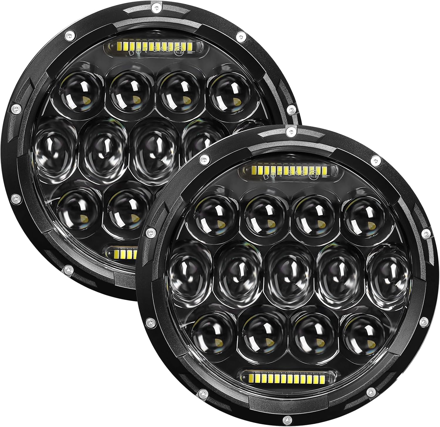 7 Inch LED Headlight Round H6024 for Jeep Wrangler and More