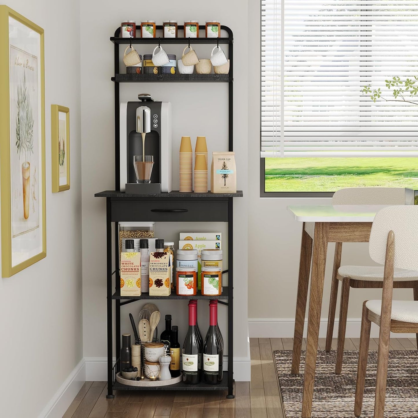 Organize & Elevate Your Kitchen with Our Coffee Bar Station