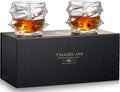 Storm Japanese Crystal Whisky Glasses Set of 2 Premium Tumblers