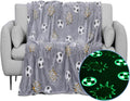 Wesan Luminous Glow Blanket 50x60 - Fun Soccer Nap Time Essential!