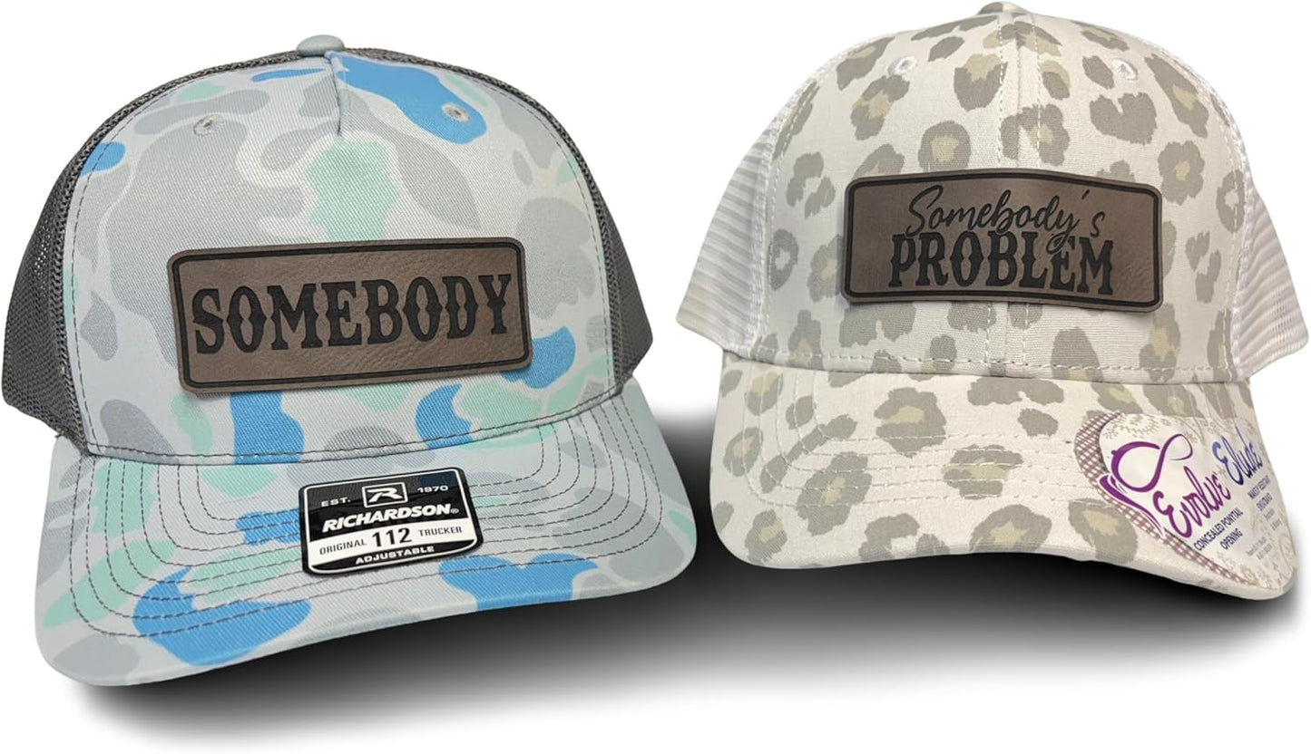 Somebody's Problem Vintage Trucker Hats for Men & Women