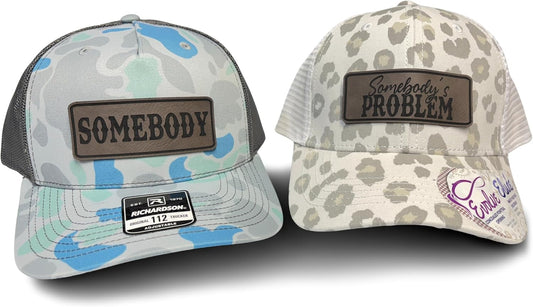 Somebody's Problem Vintage Trucker Hats for Men & Women