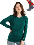 Merino Wool Base Layer Women - 100% Merino Heavy to Lite Options