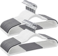 SONGMICS Clothes Hangers Pack of 50 Space-Saving Plastic Hangers