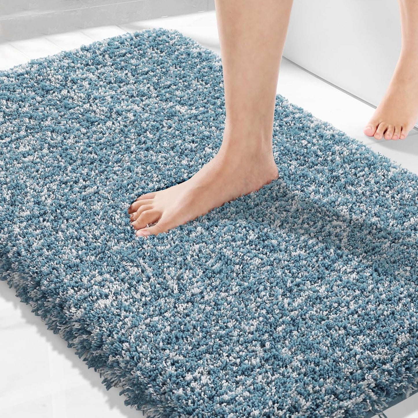 Yimobra Bathroom Rugs Non Slip Washable Plush Soft Mat 36x24