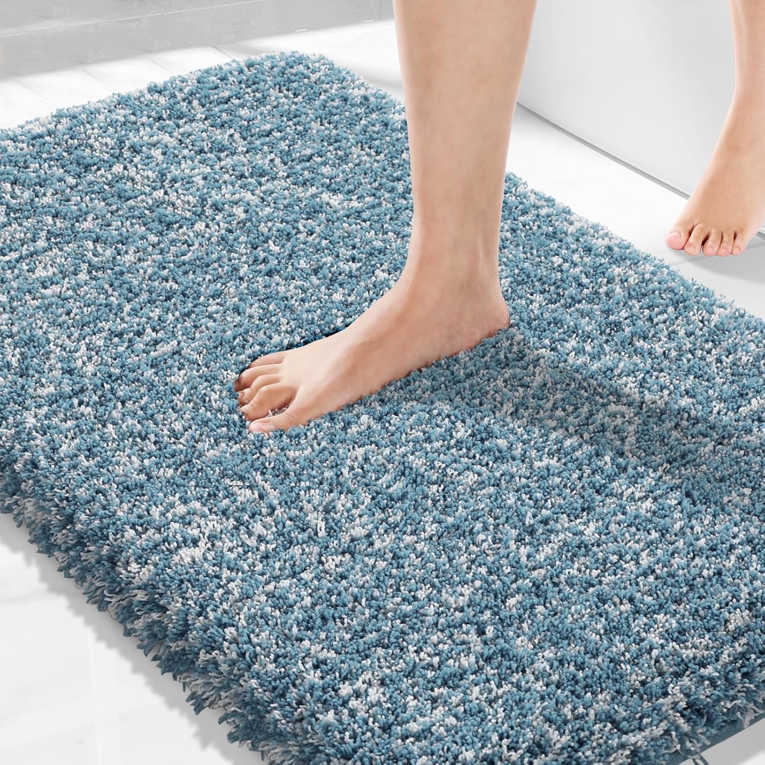 Yimobra Bathroom Rugs Non Slip Washable Plush Soft Mat 36x24
