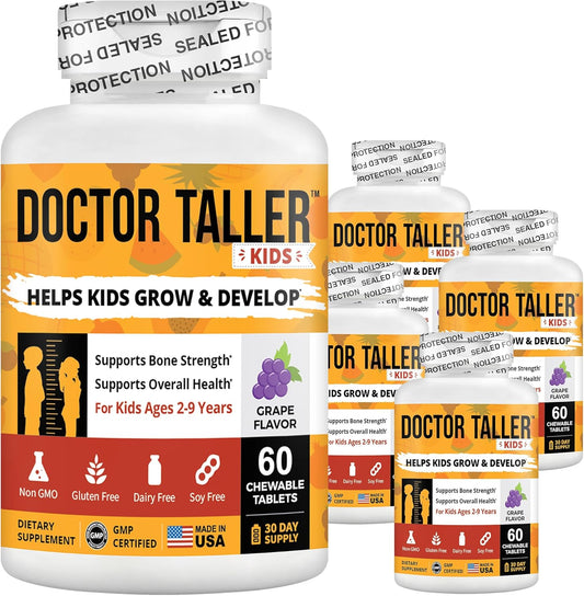 NuBest Doctor Taller Kids Multivitamins for Healthy Bone Growth