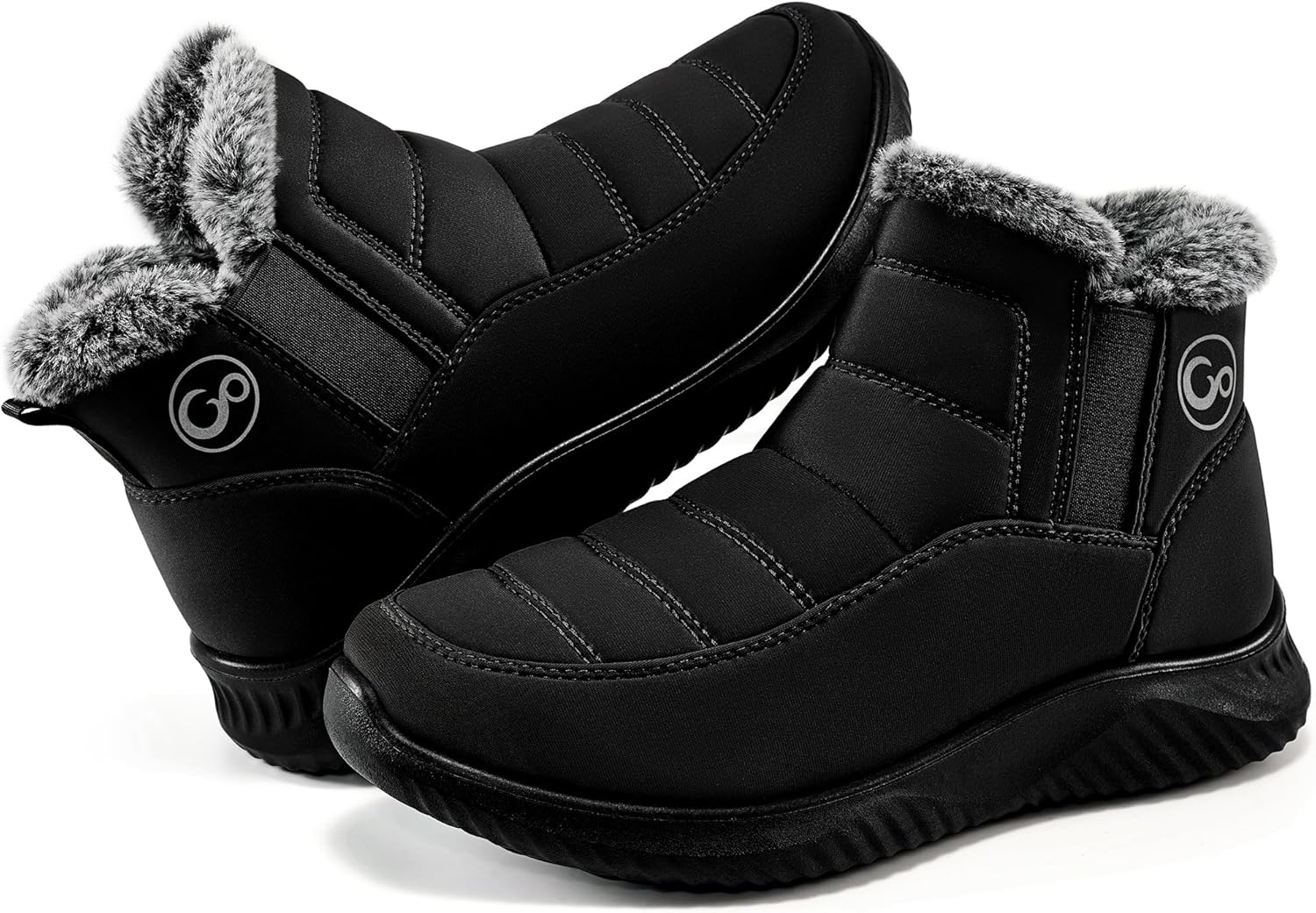 Ecetana Womens Snow Boots: Warm Waterproof Ankle Booties