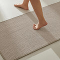 Bathroom Rugs Non Slip Washable 20in x 48in - Quick Dry Low Pile Bath