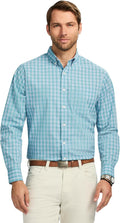 Izod Mens Performance Comfort Long Sleeve Shirt - True (Style P12D)