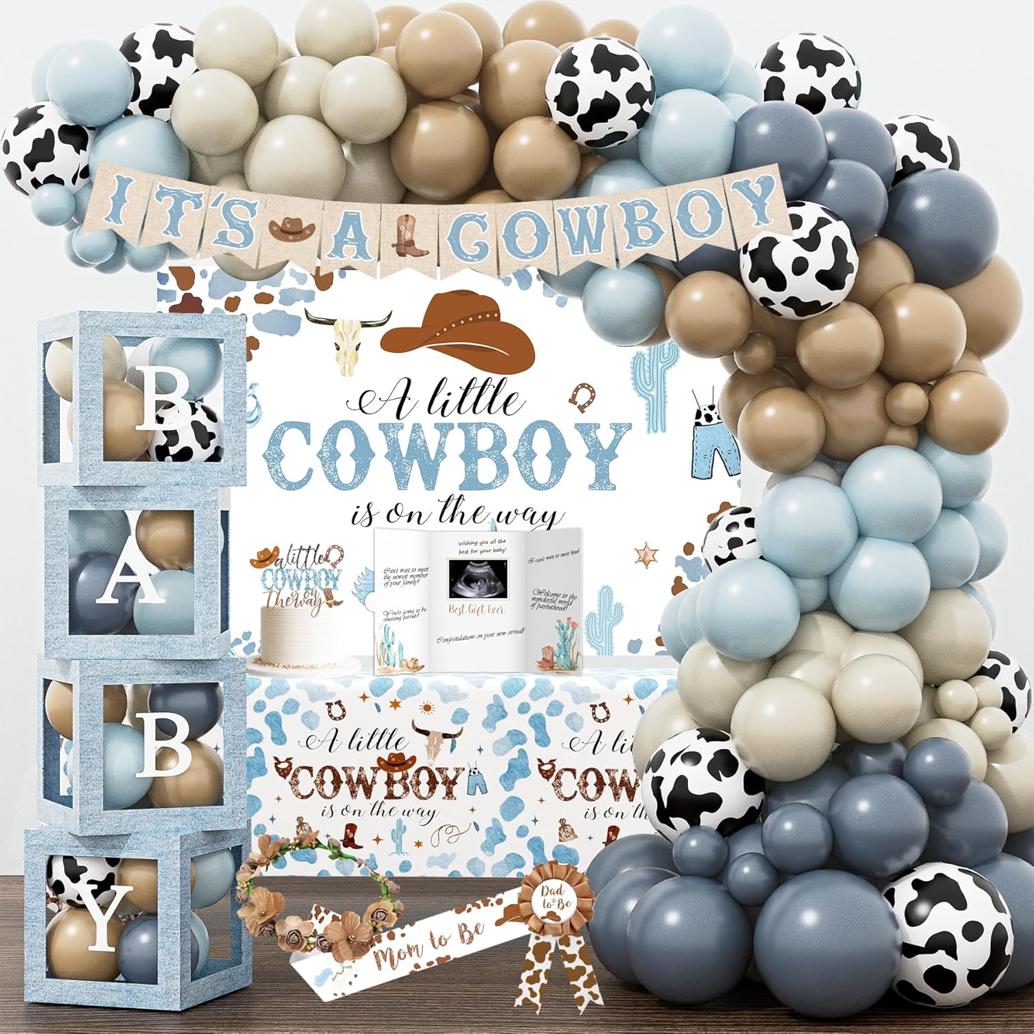 Cowboy Baby Shower Decorations for a Little Cowboy's Arrival