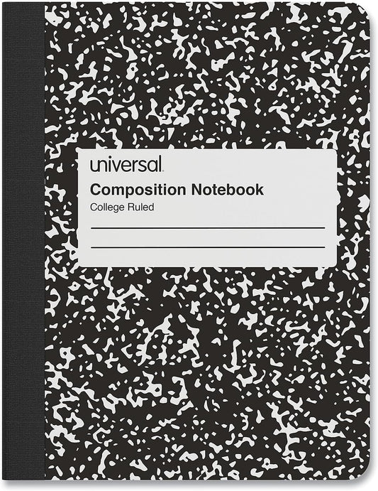 Universal Composition Book: 100 College-Ruled Sheets for All Writing Needs