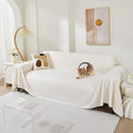 MEETSKY Couch Cover for 3 Cushion Sofa 91 x 134 in - Pet & Kid