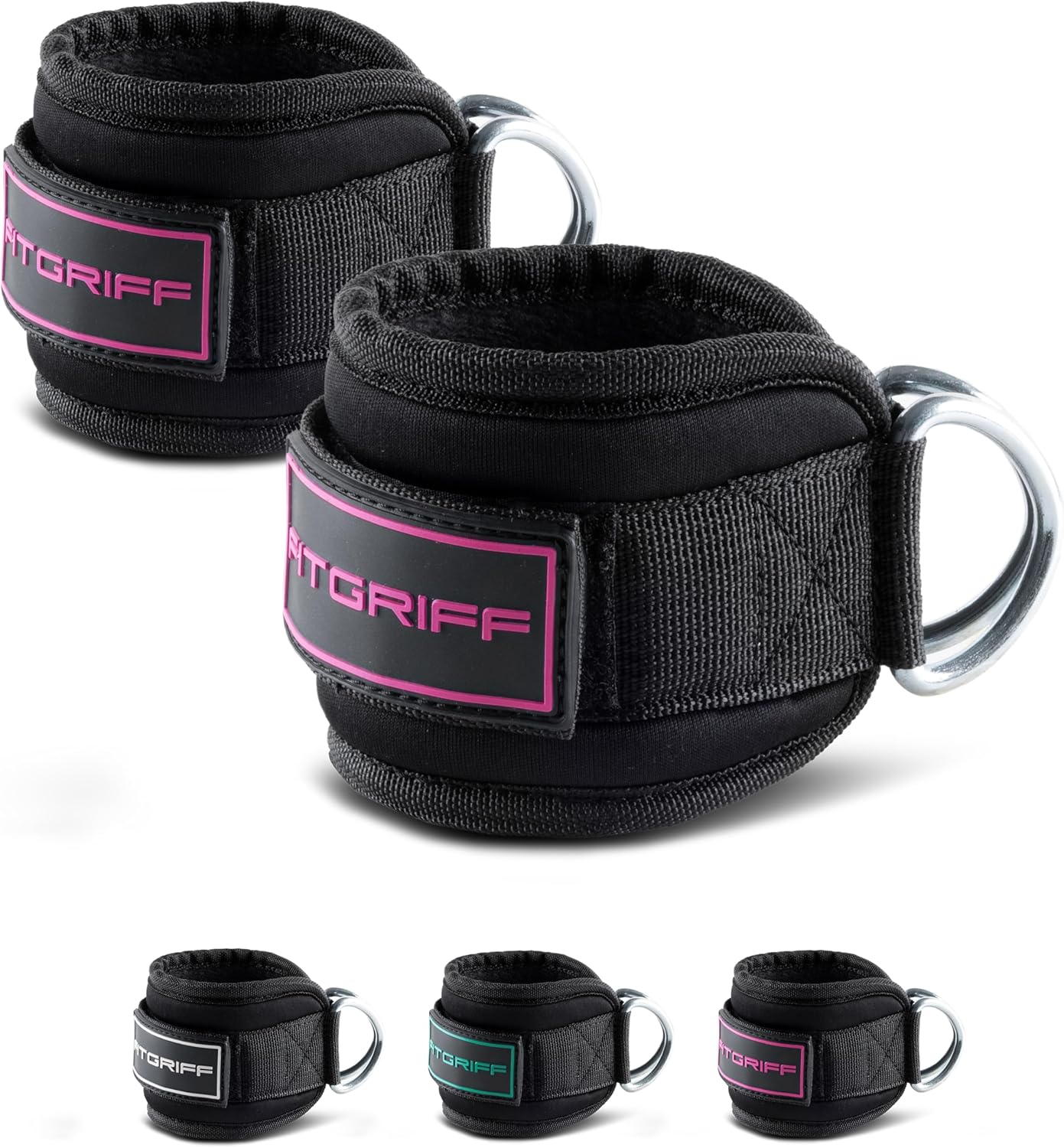 Fitgriff Ankle Straps V3 - Leg Pulley Power Set