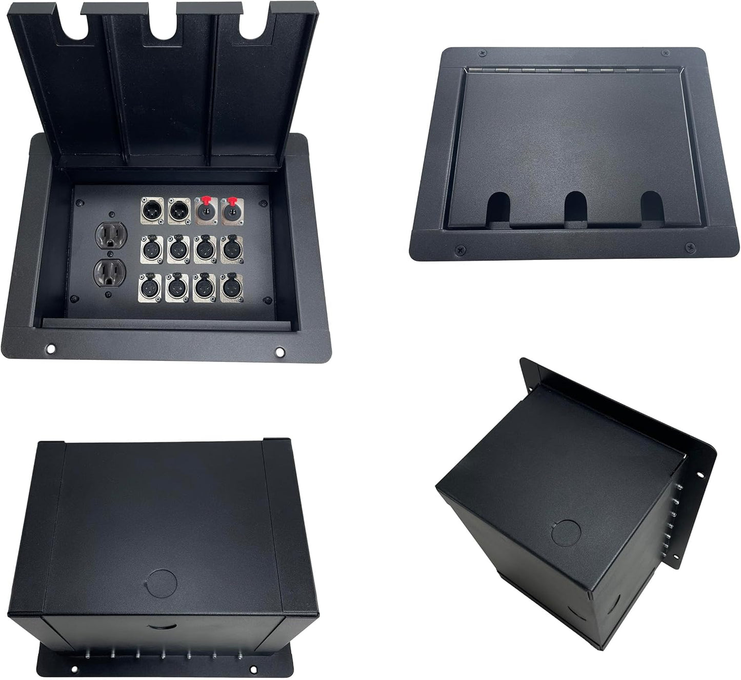 ProCraft ProAudio Recessed Pocket Floor Box for Any Setup