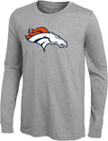 Outerstuff NFL Men's Primary Stadium Logo Long Sleeve Tee collar