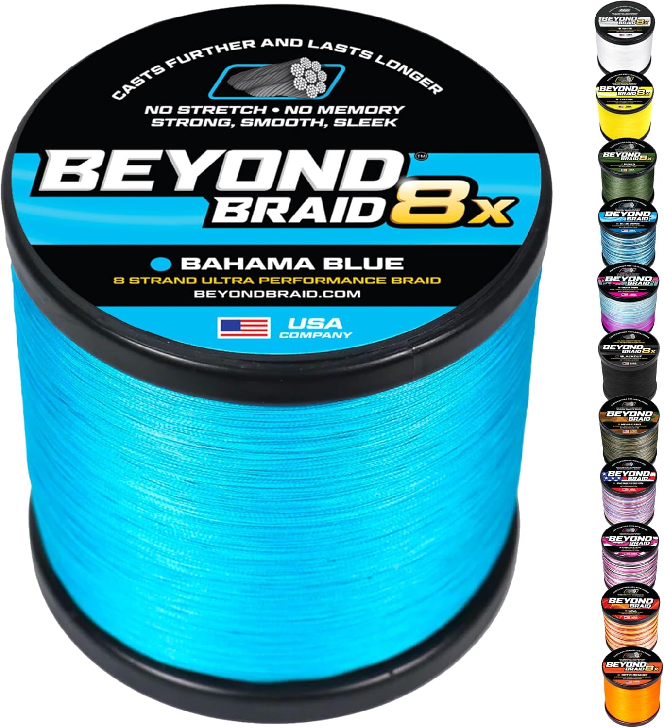 Beyond Braid Braided Fishing Line - Super Strong Performance