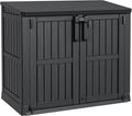 Outdoor Horizontal Storage Shed 36 cu ft - Weather-Resistant Utility