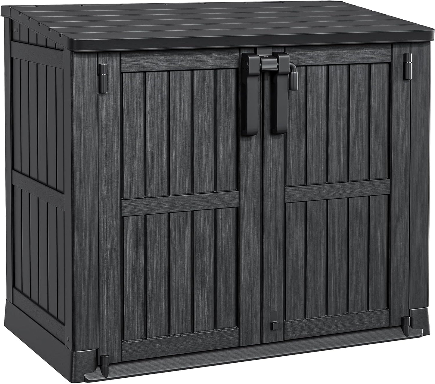 YITAHOME Outdoor Horizontal Storage Shed for Bikes and Tools