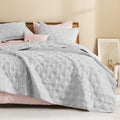 Litanika Oversized King Quilt Bedding Set 120x120 in - Lightweight All