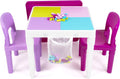 Humble Crew Kids Activity Table and 2 Chairs Set - Versatile Toddler