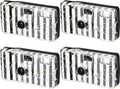 4 Pack Wedding Disposable Camera with Flash Black and White Film