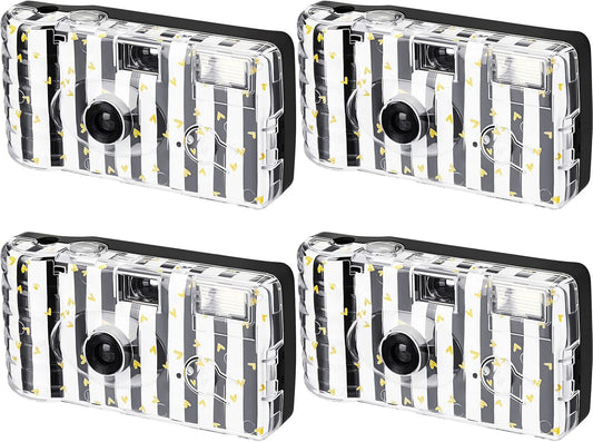 Capturing Memories: 4 Pack Wedding Disposable Cameras