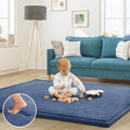 Baby Play Mat for Floor Tummy Time Mat 4ft11x3ft28in - Soft Memory