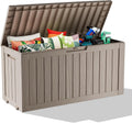 75 Gallon Waterproof Resin Deck Box - Compact Weatherproof Storage