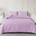 Exclusivo Mezcla King Quilt Set - Lightweight Vintage Damask Bedspread