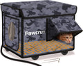 Insulated Heated Cat Shelter for Outdoor Winter Safety and Comfort
