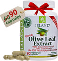 Olive Leaf Extract Capsules 25% Oleuropein 500mg - Super-Strength