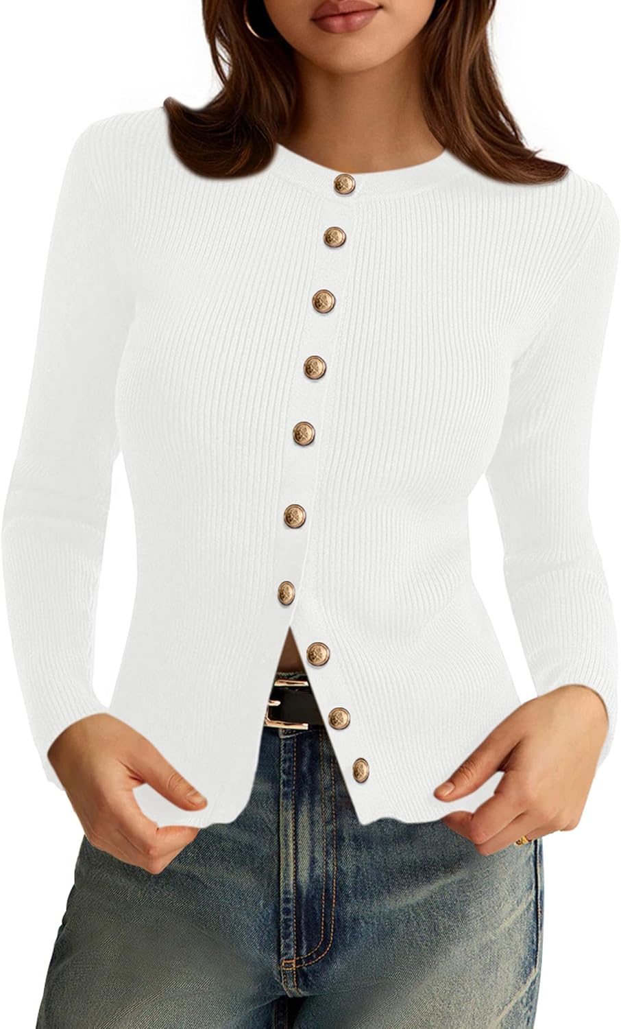 PRETTYGARDEN Womens Lightweight Cardigan Sweaters for Fall