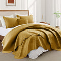 IR Imperial Rooms King Quilt Bedding Set - Reversible Embossed