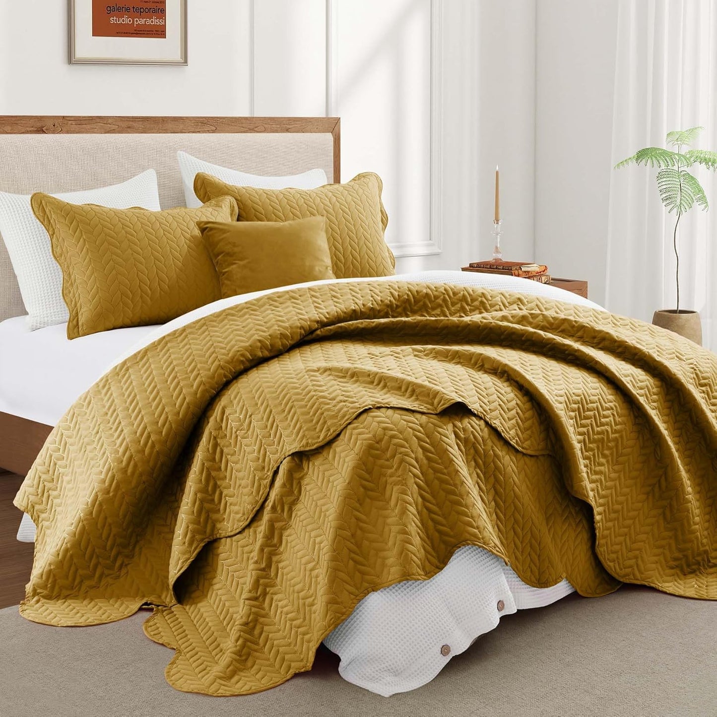 IR Imperial Rooms King Quilt Bedding Set for All Seasons