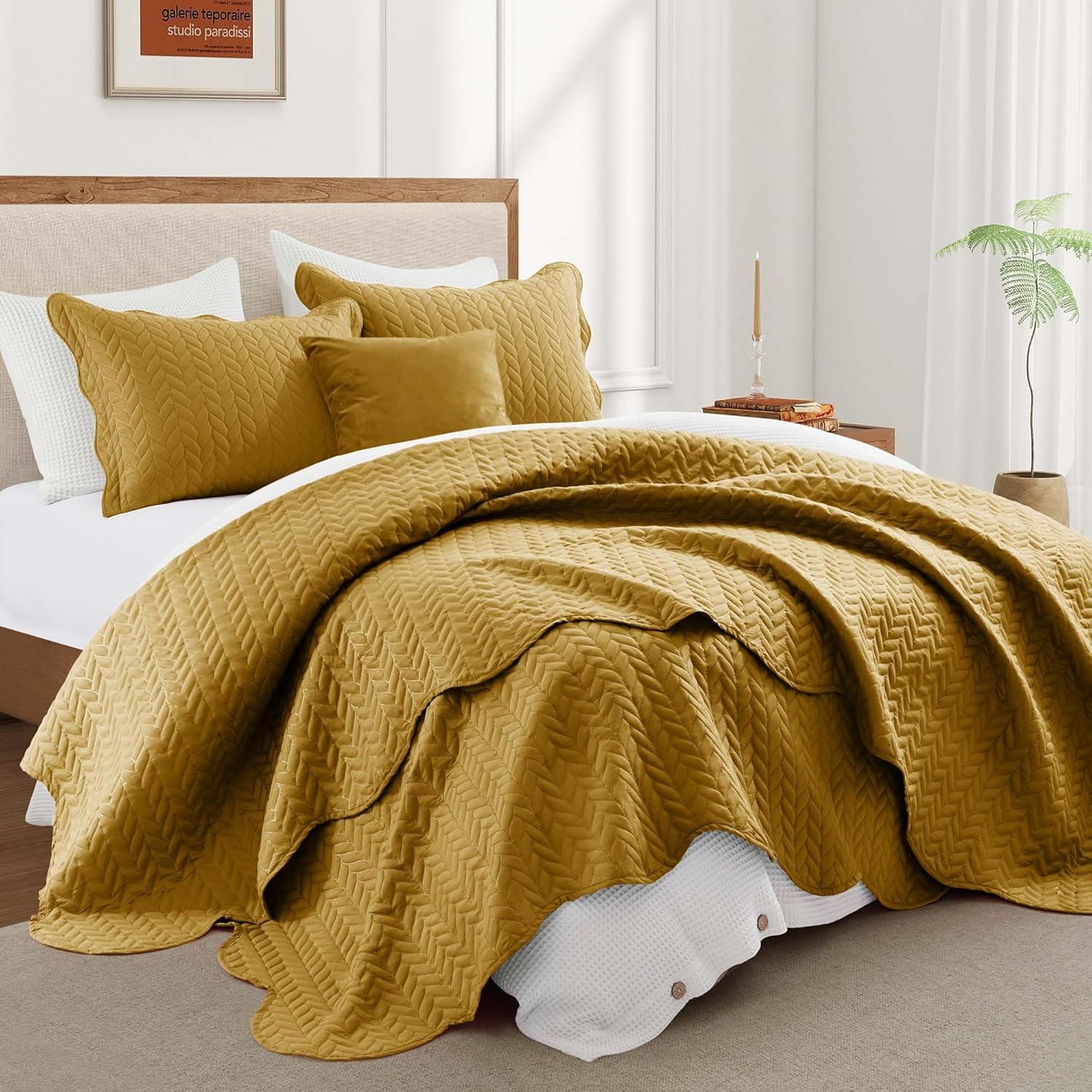 IR Imperial Rooms King Quilt Bedding Set for All Seasons