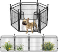 Gardner Pet Dog Playpen 24 in H 6-Panel - Sturdy Threshold-Free Gate