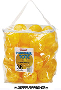 TOURNA Strike Outdoor Pickleballs (36 Pack) - High Visibility Practice